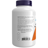 NOW Foods GABA Capsules back view with ingredient list