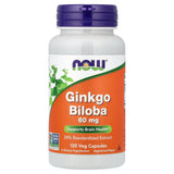 NOW Foods Ginkgo Biloba Extract 24% Standardized 68g front view