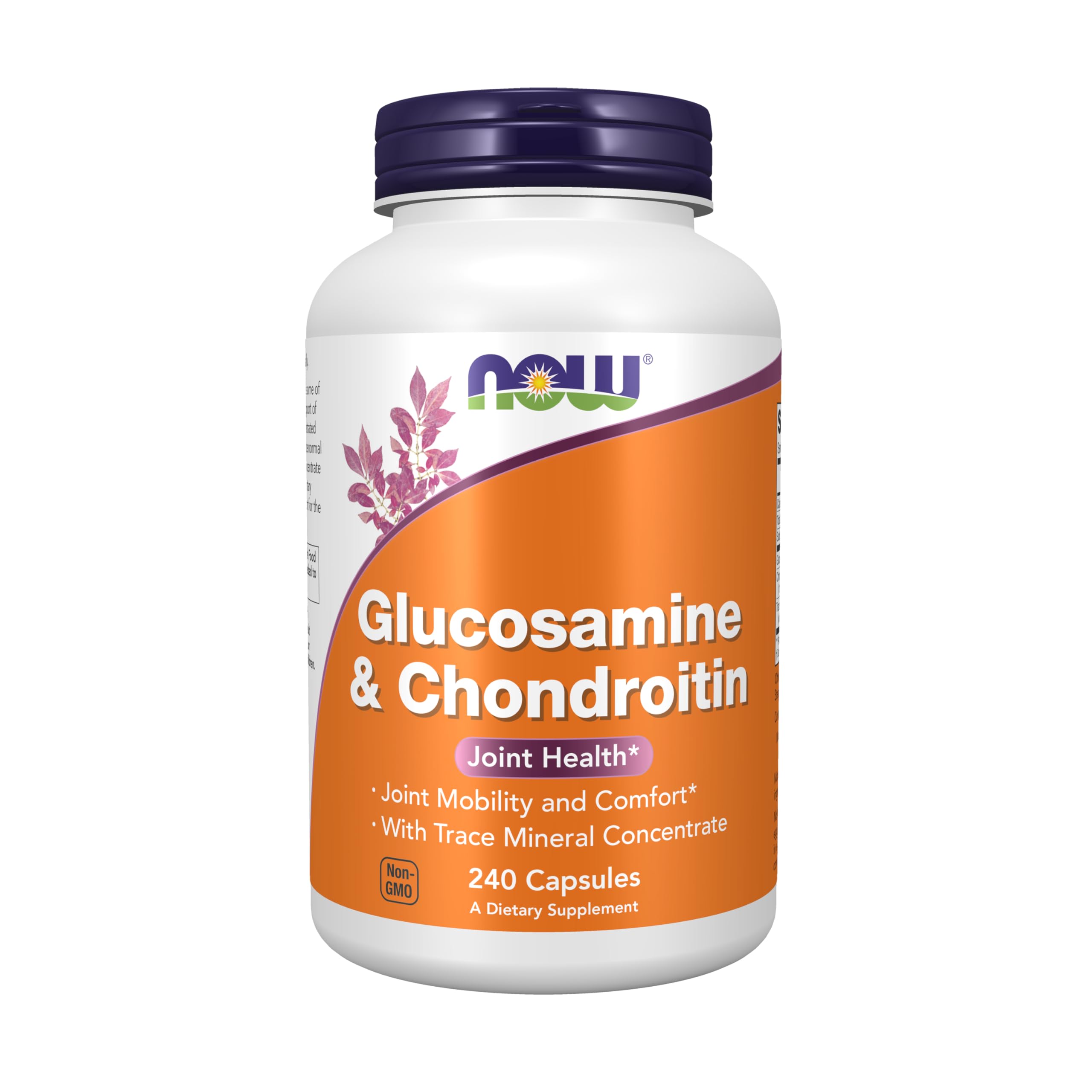 NOW Foods Glucosamine & Chondroitin supplement bottle front view