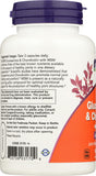 NOW Foods Glucosamine & Chondroitin with MSM bottle back view