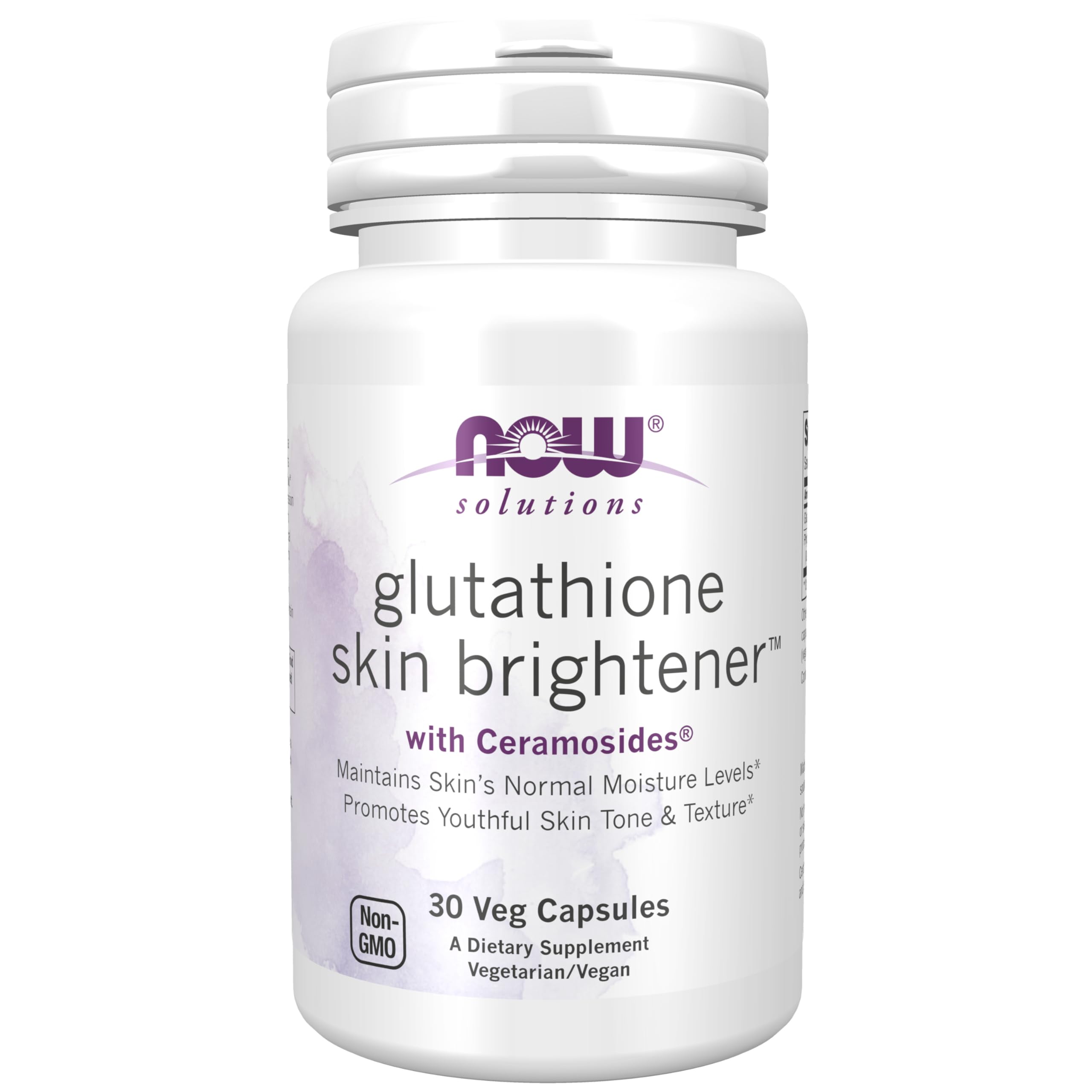 NOW Foods Glutathione Skin Brightener 32g front view