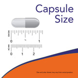 NOW Foods Glycine Capsules 1000mg capsules close-up