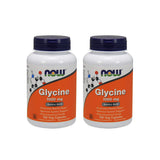 NOW Foods Glycine Capsules 1000mg front view