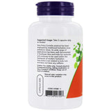 NOW Foods Gotu Kola 450 mg 100 Caps back view