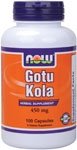 NOW Foods Gotu Kola 450 mg 100 Caps packaging