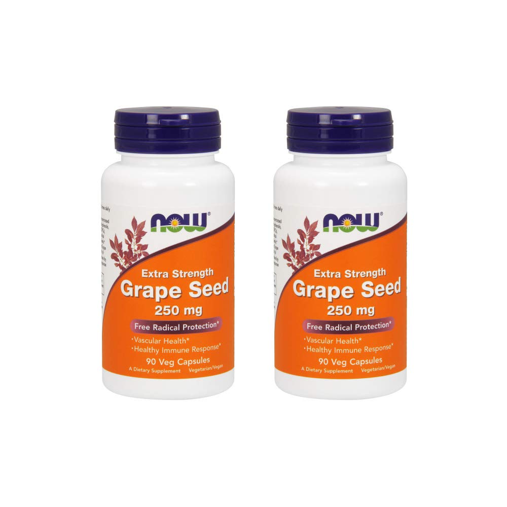 NOW Foods Grape Seed Extract 136g front view