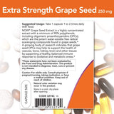 NOW Foods Grape Seed Extract 136g packaging