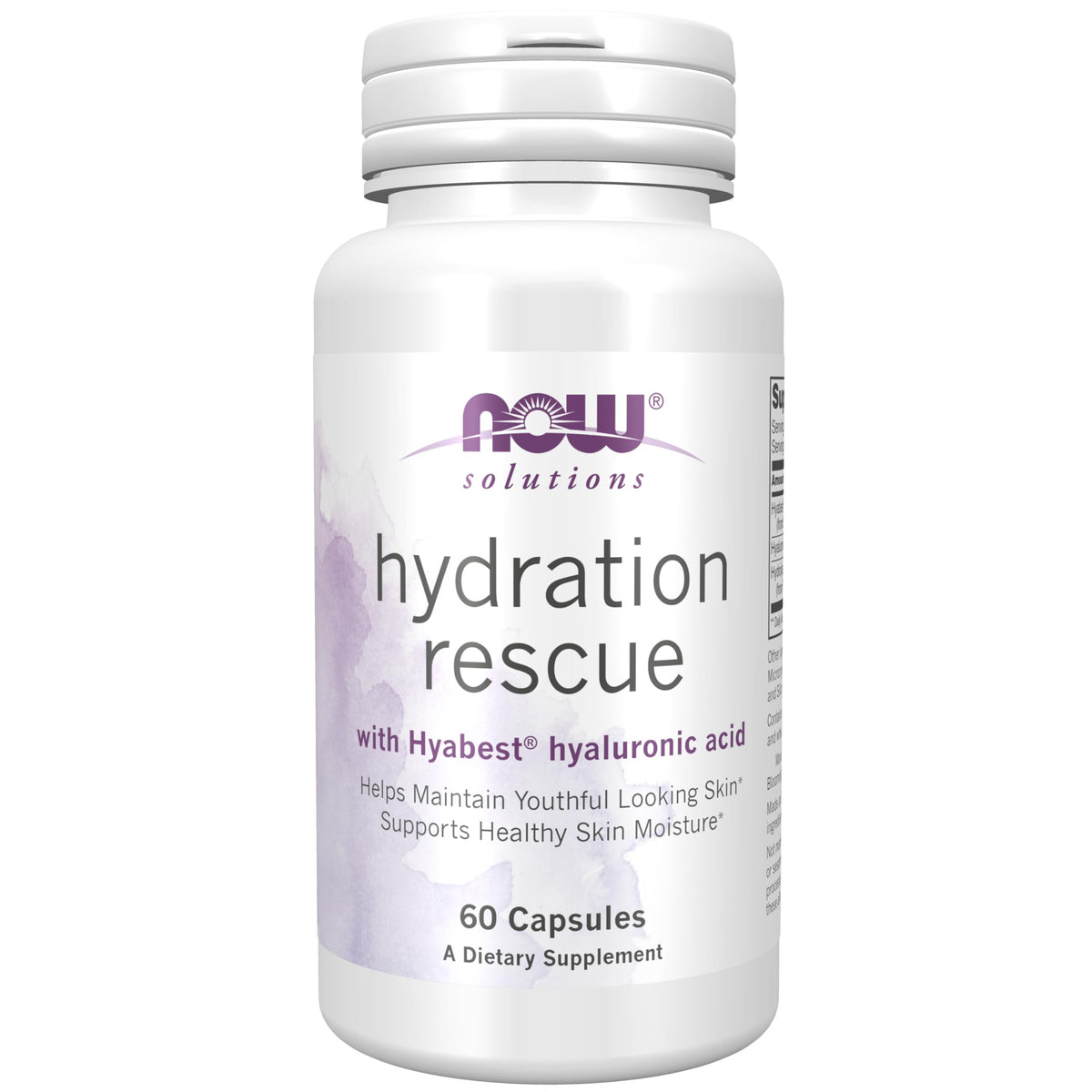 NOW Foods Hyabest® Hyaluronic Acid 50g capsules front view