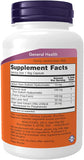 NOW Foods Hyaluronic Acid 100mg veggie capsules side view