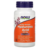 NOW Foods Hyaluronic Acid 60 VegiCaps front view