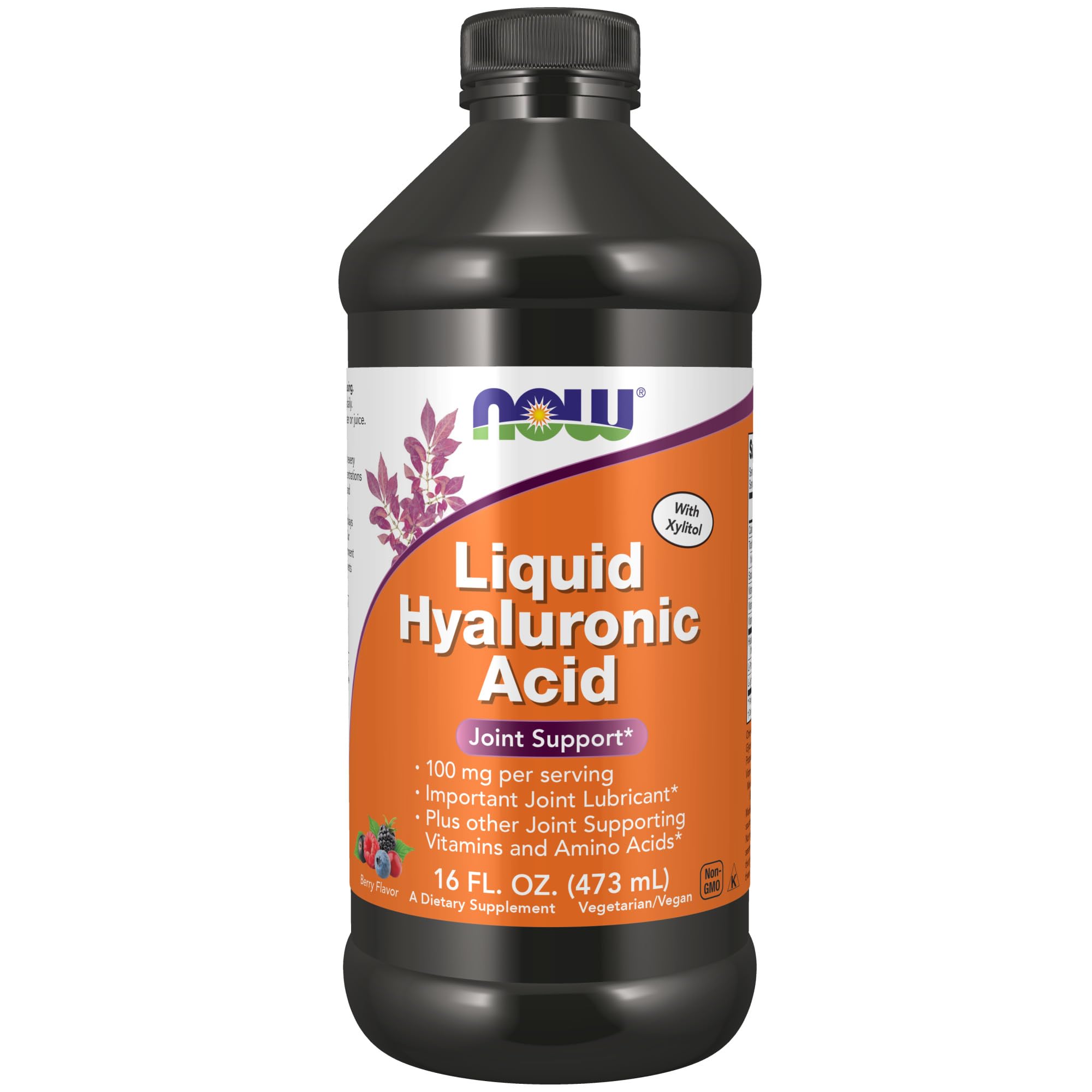 NOW Foods Hyaluronic Acid Supplement 300g front view