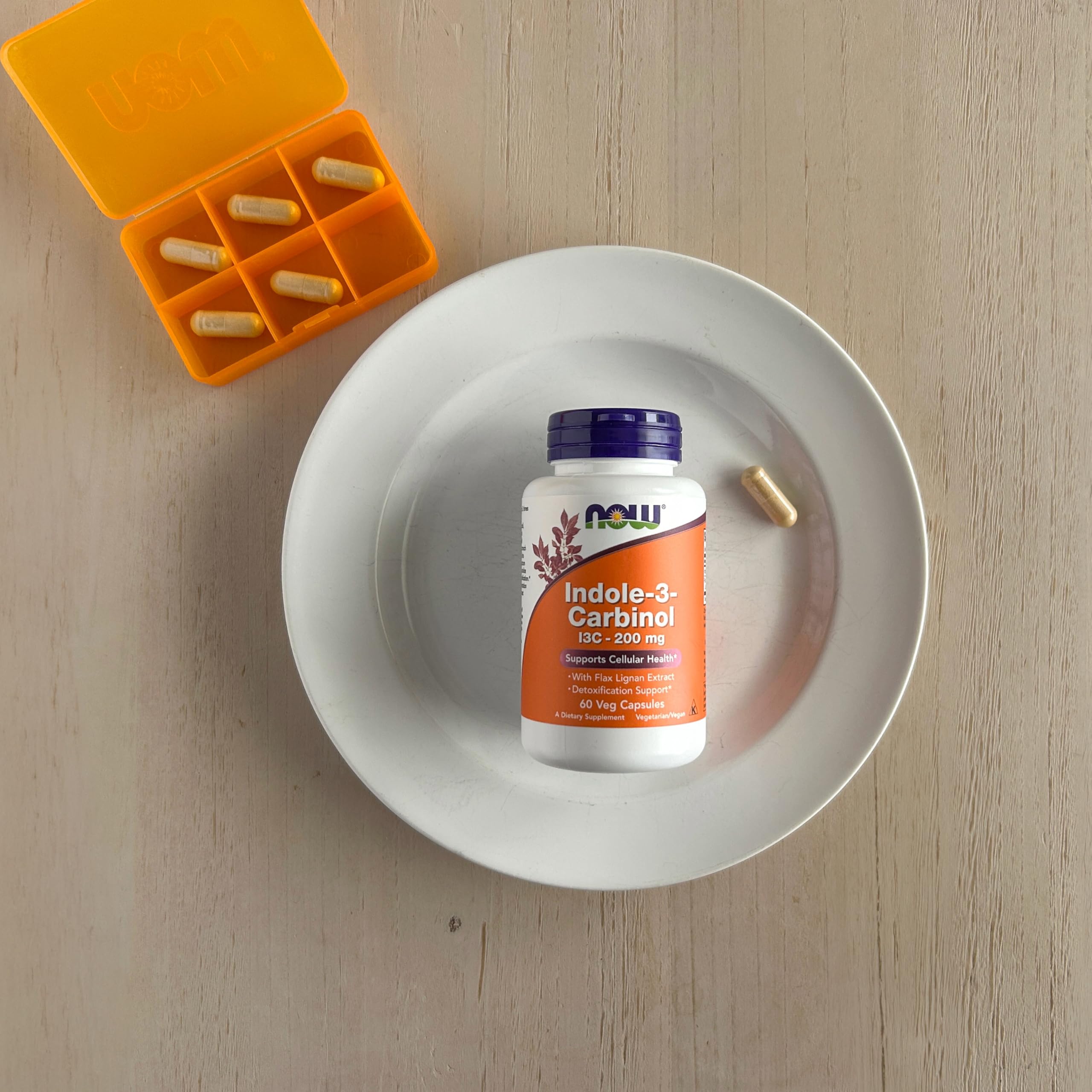 NOW Foods Indole-3-Carbinol 200mg 60 Veg Capsules ingredients list