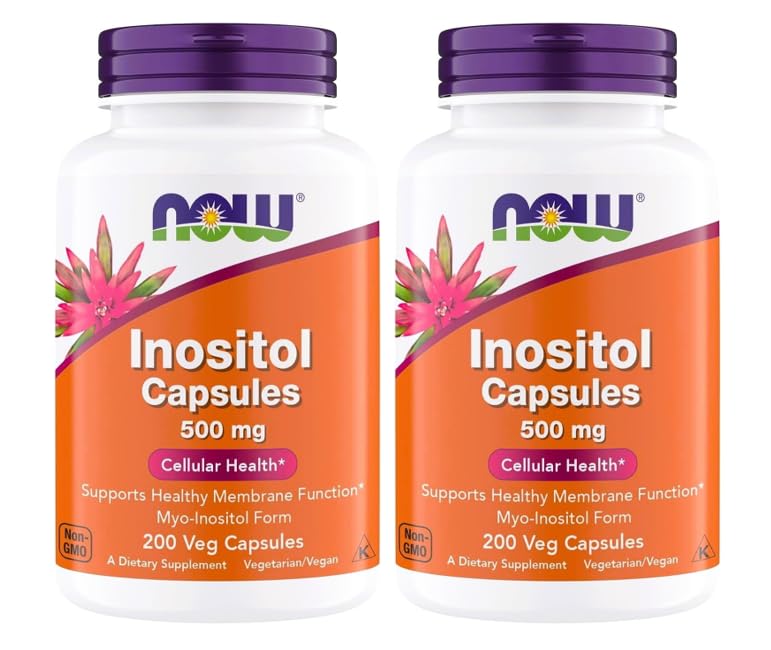 NOW Foods Inositol 198g supplement front view