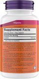NOW Foods Inositol 198g supplement side view