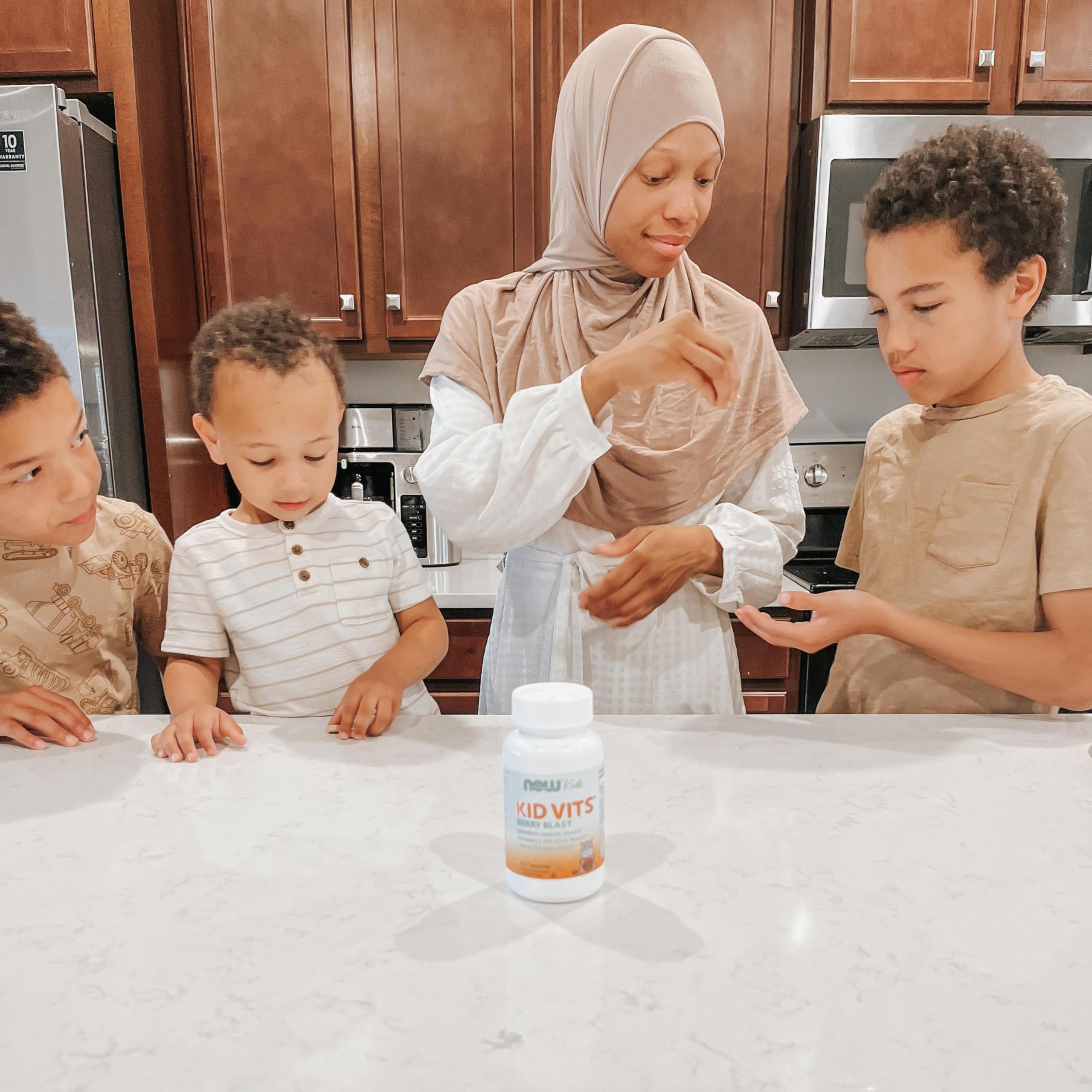 NOW Foods Kid Vits Chewable Multivitamins with a child