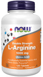 NOW Foods L-Arginine 1000mg tablets back view