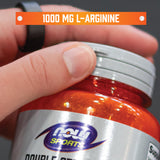 NOW Foods L-Arginine 1000mg Tablets side view