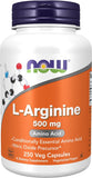 NOW Foods L-Arginine 250g powder front view