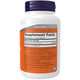 NOW Foods L-Glutamine 500mg 120 Veg Capsules side view