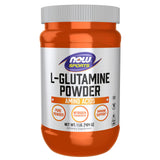 NOW Foods L-Glutamine Powder 454g front view