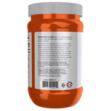 NOW Foods L-Glutamine Powder 454g side view showing packaging