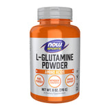 NOW Foods L-Glutamine Pure Powder 6 oz front view