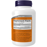 NOW Foods L-Ornithine 1500mg 120 Veg Capsules side view
