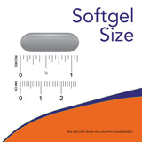 NOW Foods Lecithin Softgels packaging side view