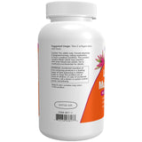 NOW Foods Liquid Multi Softgels 400g side view showing softgel