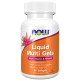 NOW Foods Liquid Multi Softgels front view packaging