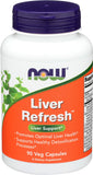 NOW Foods Liver Extracts 90 Capsules front view