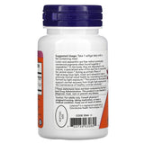 NOW Foods Lutein & Zeaxanthin supplement back view showing ingredients