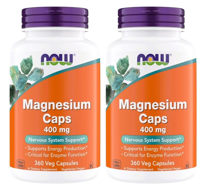 NOW Foods Magnesium Supplement 1061g front view