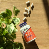 NOW Foods Magtein Magnesium L-Threonate 2000mg bottle with ingredients