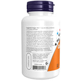 NOW Foods Milk Thistle Extract 60 Veg Capsules back view
