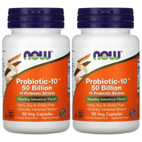 NOW Foods Multivitamins Probiotic 50 Billion front view of packaging