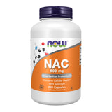 NOW Foods N-Acetyl Cysteine 600mg front view of packaging
