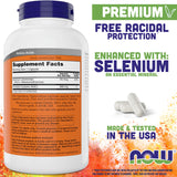 NOW Foods NAC 600 mg 400 Capsules side view