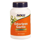 NOW Foods Odorless Garlic 250 Softgels Pack of 2 front view