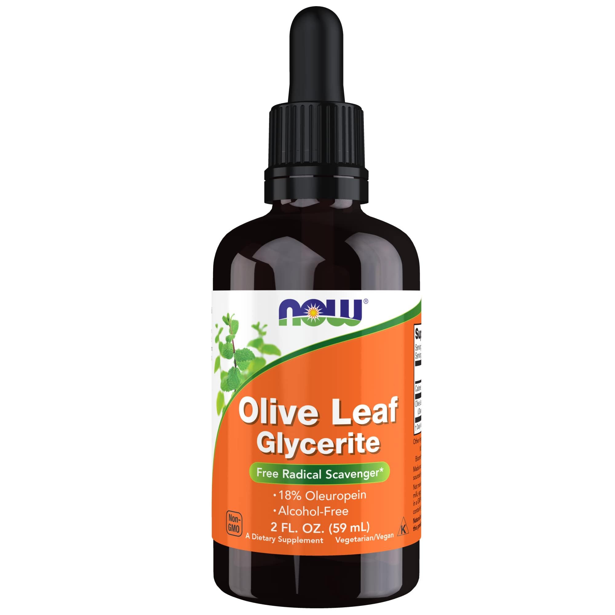 NOW Foods Olive Leaf Extract 200mg front view