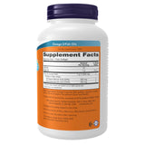 NOW Foods Omega-3 Fish Oil 1000mg 180 Softgels back view