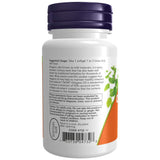 NOW Foods Oregano Oil Softgels back view with ingredient list