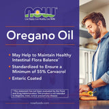 NOW Foods Oregano Oil Softgels close-up of softgel