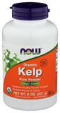 NOW Foods Organic Kelp Powder 200g front view packaging