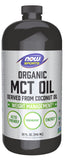 NOW Foods Organic MCT Oil 912g front view