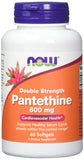 NOW Foods Pantethine Softgels 600mg front view