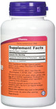 NOW Foods Pantethine Softgels 600mg side view showing softgel capsules