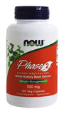 NOW Foods Phase-2 500 mg 120 Vcaps side view