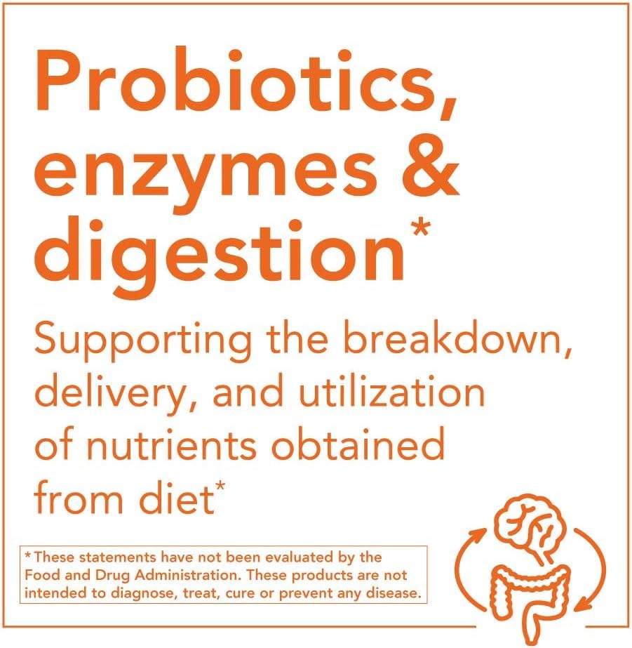 NOW Foods Probiotic-10 25 Billion back view of packaging