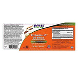 NOW Foods Probiotic-10 capsule close-up